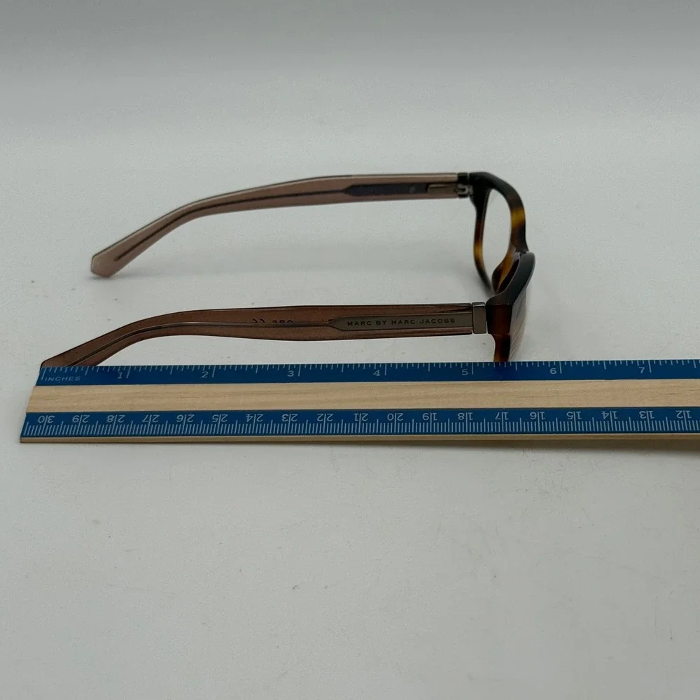 Marc by Marc Jacobs Tortoise Brown Eyeglasses Rectangular Frames MMJ 550